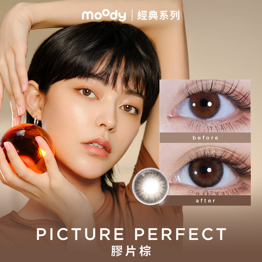 moody Classic Picture Perfect (Cambridge Brown) | 1 Day, 10 pcs